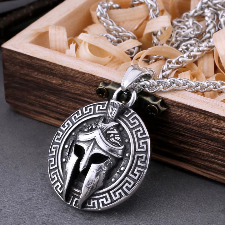 WorldNorse Ancient Warrior Helmet Necklace