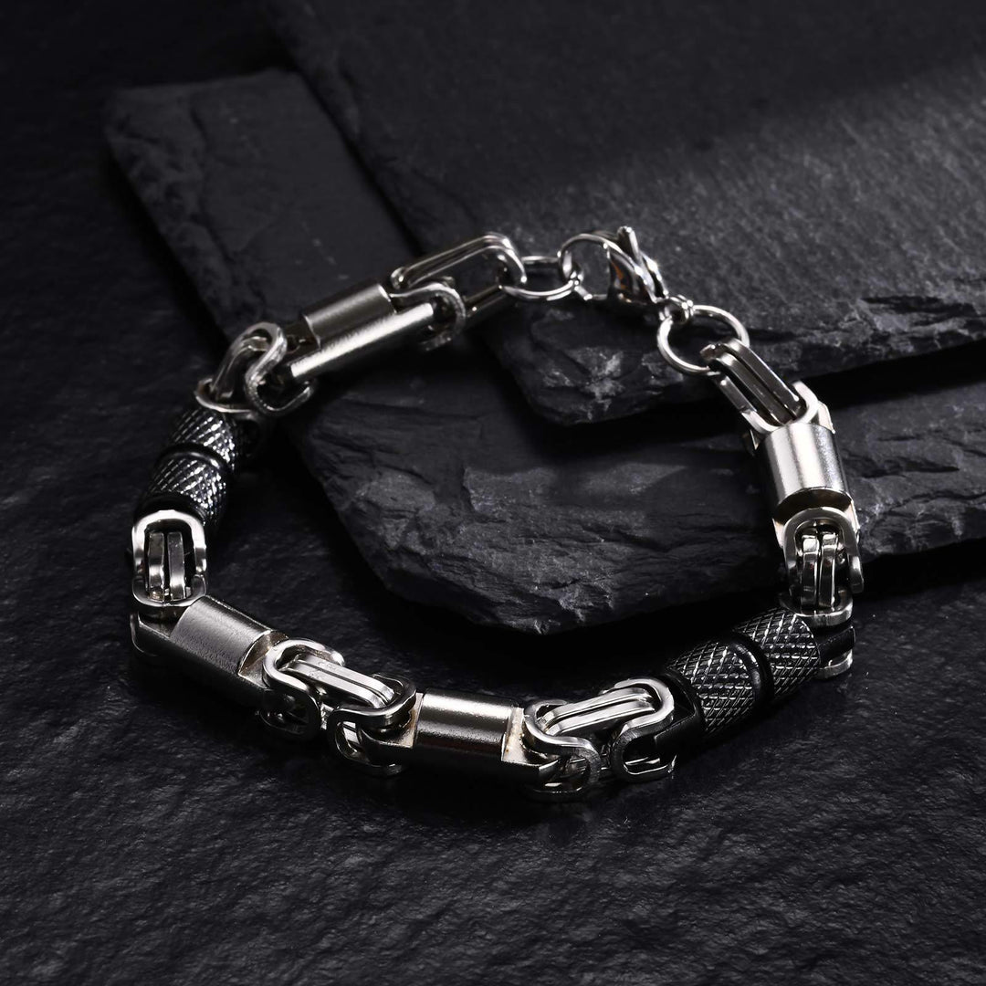 WorldNorse Link Stainless Steel Bracelet