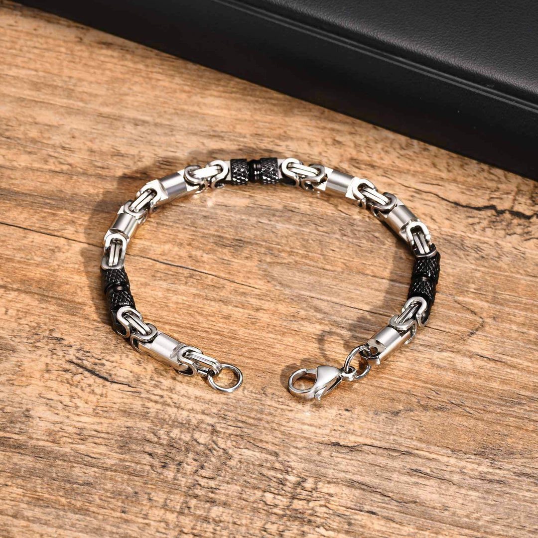 WorldNorse Link Stainless Steel Bracelet