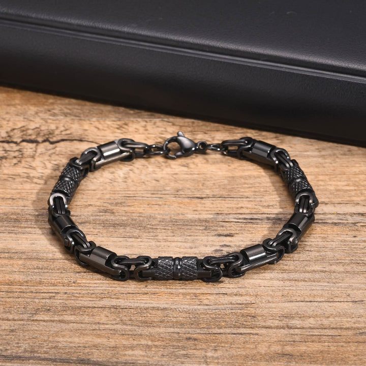 WorldNorse Link Stainless Steel Bracelet