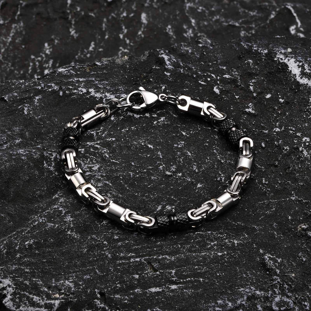 WorldNorse Link Stainless Steel Bracelet