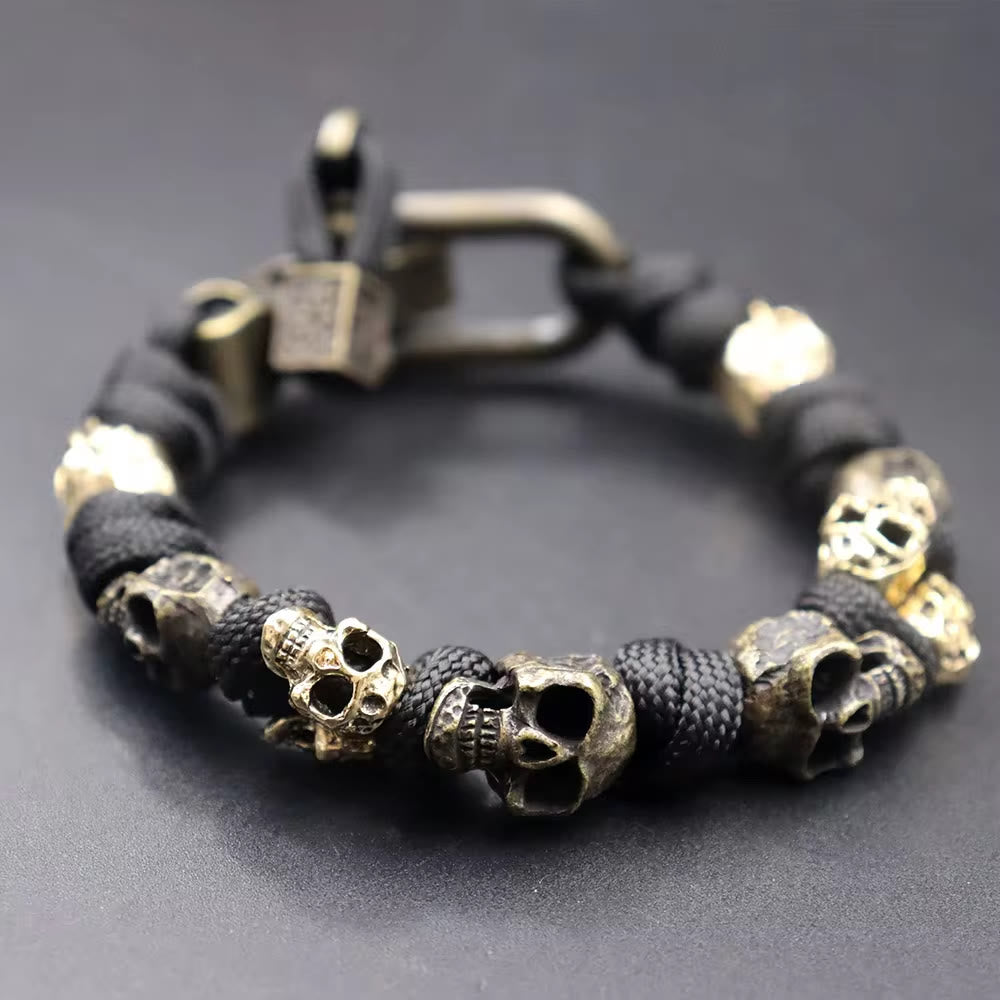 WorldNorse Skull Paracord Bracelet