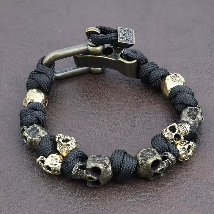 WorldNorse Skull Paracord Bracelet