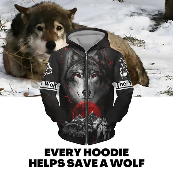 WorldNorse Dark Wolves Hoodie