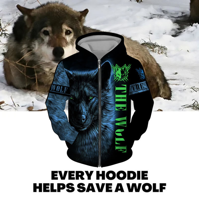 WorldNorse Phantom Wolf Hoodie