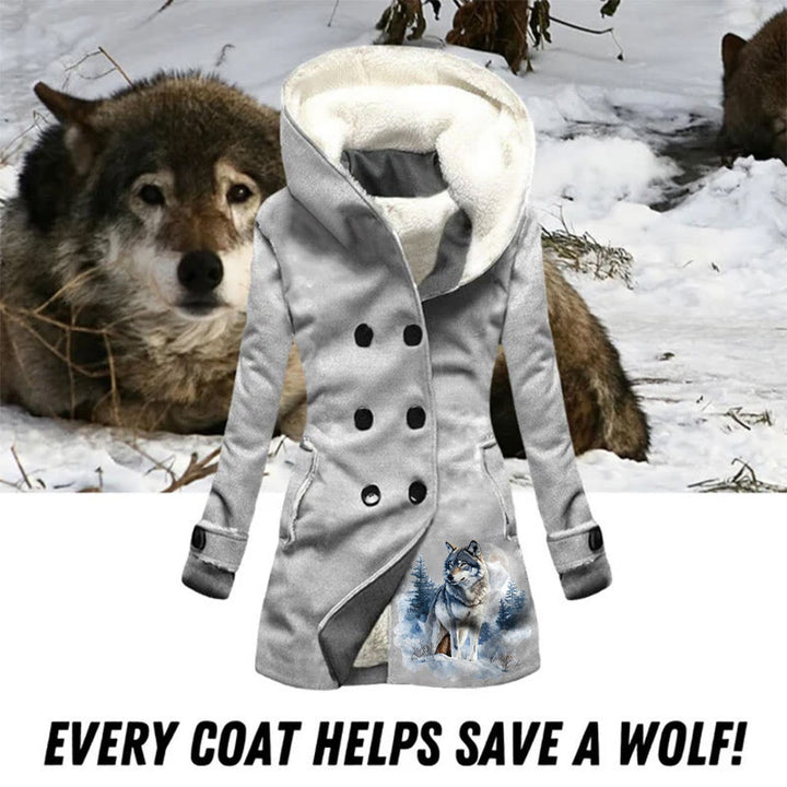 WorldNorse Frost Wolf Coat