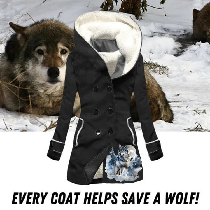 WorldNorse Frost Wolf Coat