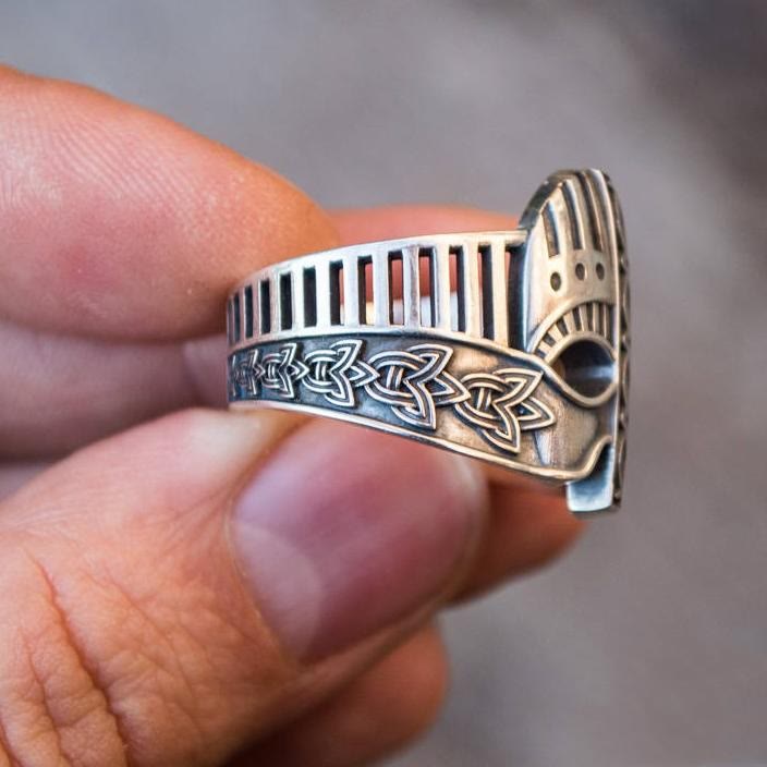 FREE Today: Viking Warrior Helmet Ring