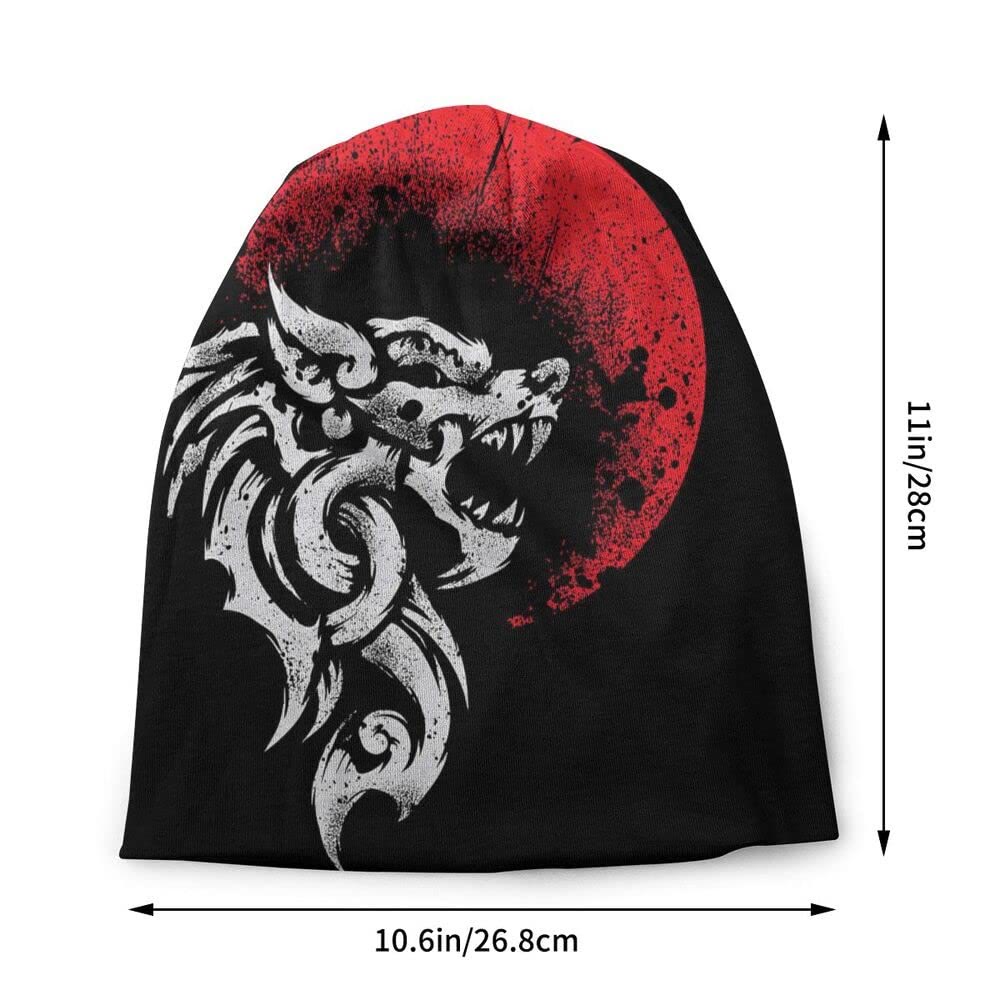 WorldNorse Nordic Wolf Street Beanie - image 2