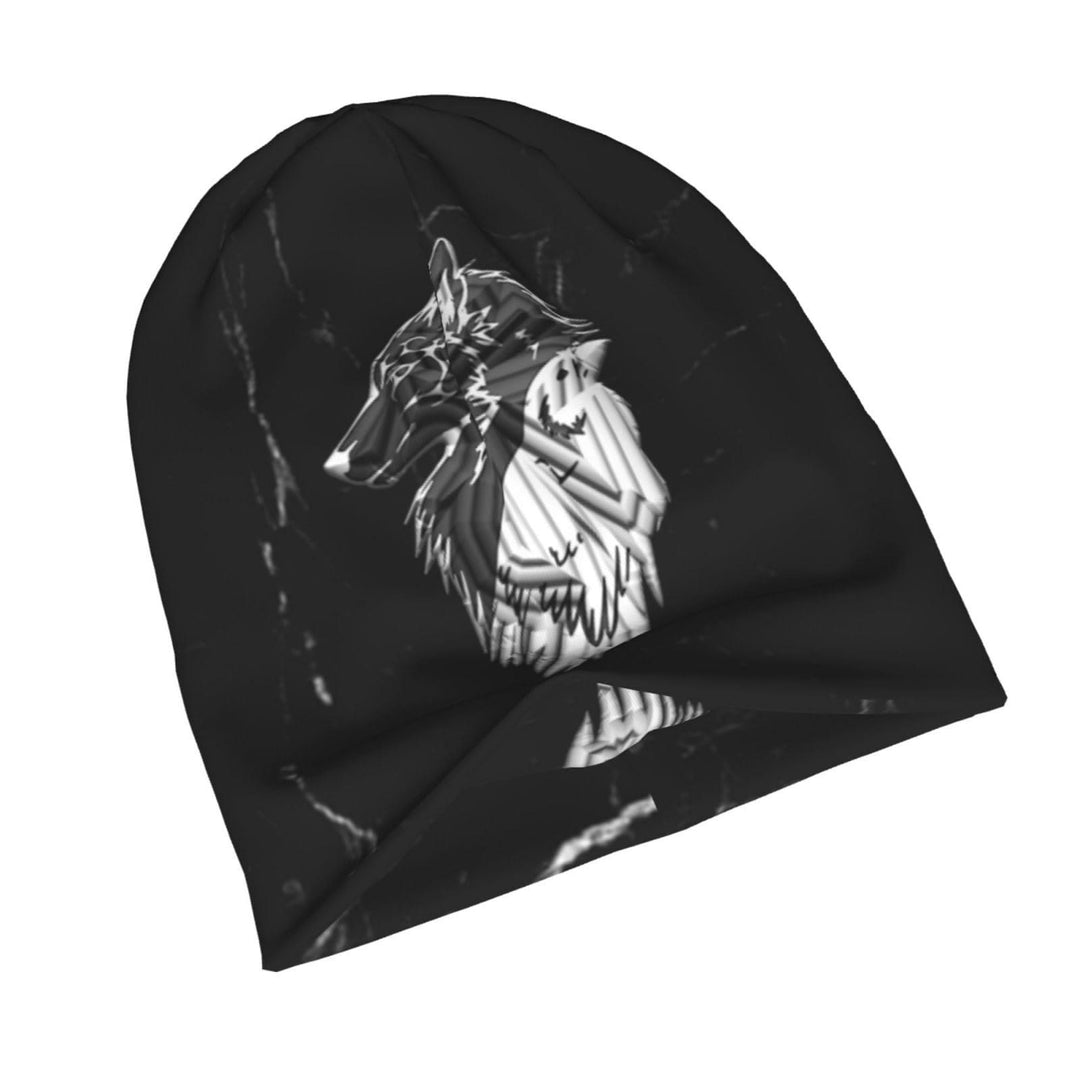 WorldNorse Viking Norse Wolf Raven Beanie