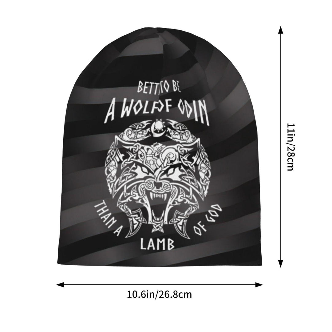 WorldNorse Better To Be A Wolf Of Odin Beanie