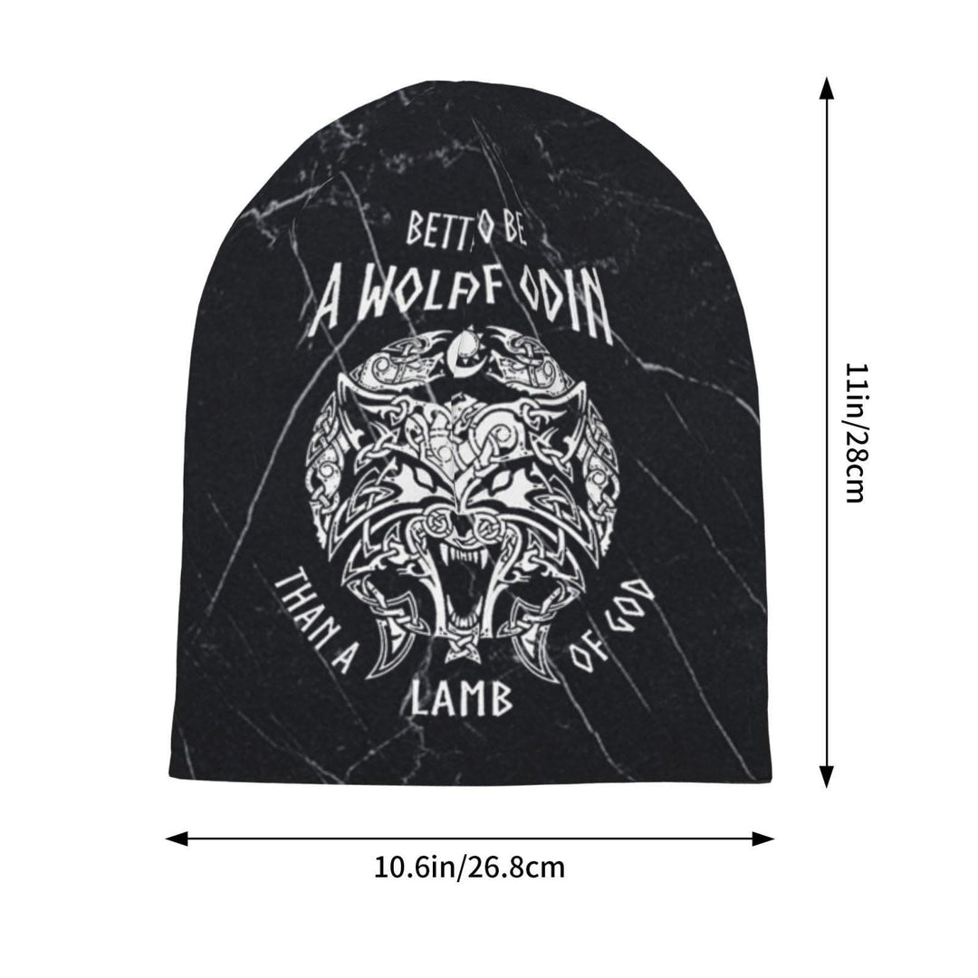 WorldNorse Better To Be A Wolf Of Odin Beanie