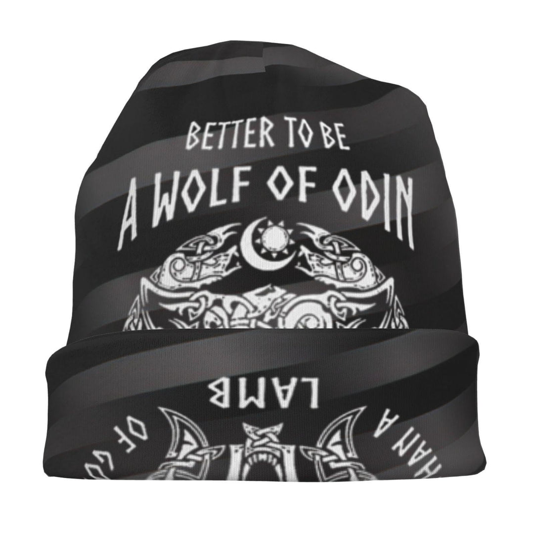 WorldNorse Better To Be A Wolf Of Odin Beanie