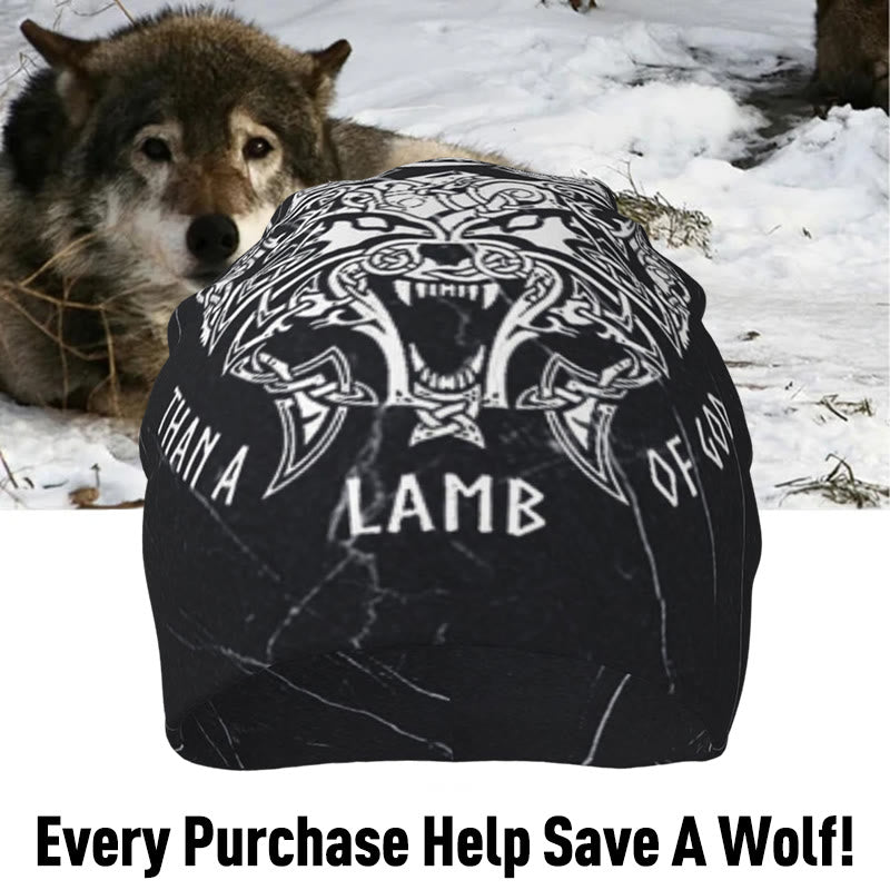 WorldNorse Better To Be A Wolf Of Odin Beanie - image 3