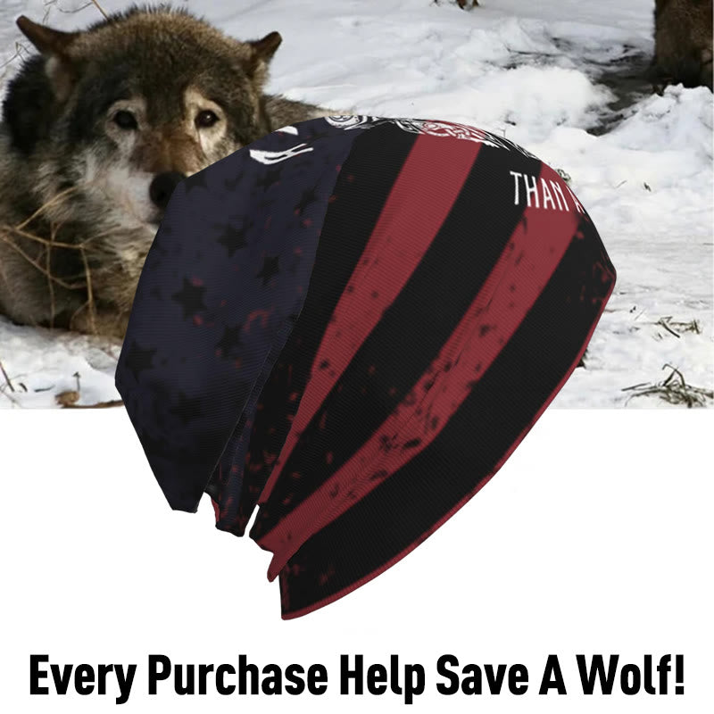 WorldNorse Odin Viking Norse Wolf Beanie - image 3