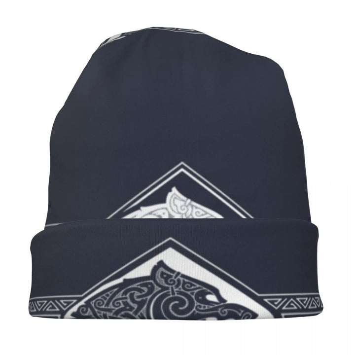 WorldNorse Double Wolves Norse Beanie