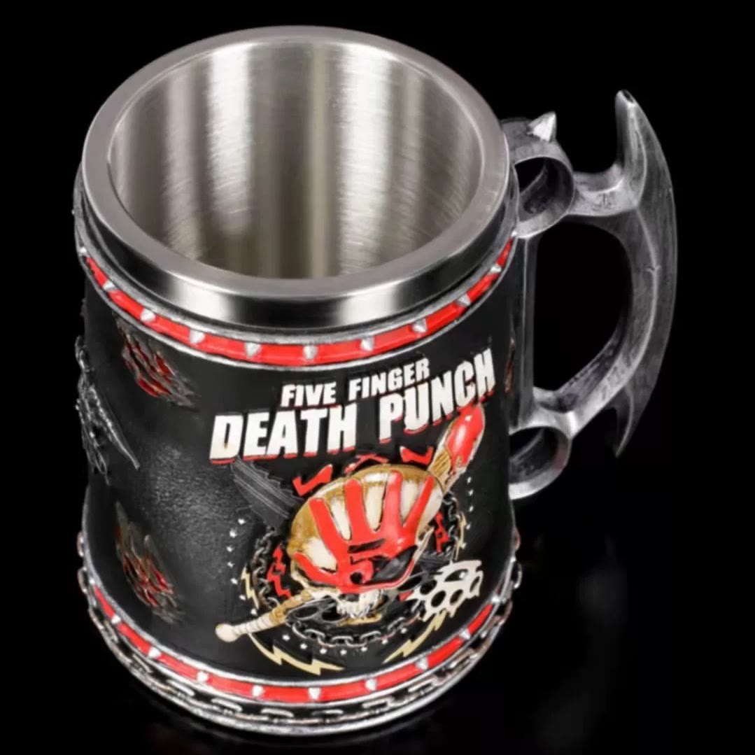 WorldNorse Skull Death Punch Mug