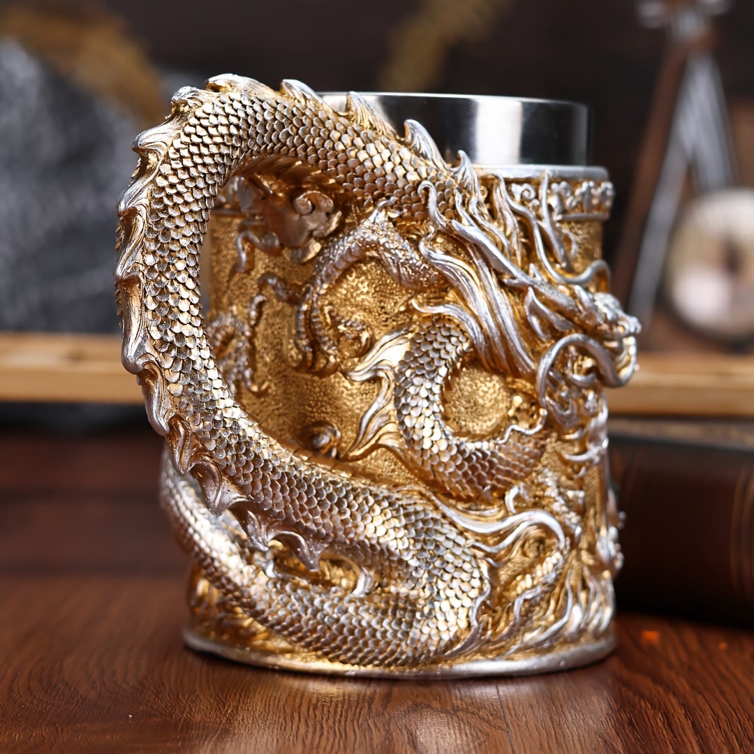 WorldNorse Flaming Dragon Mug