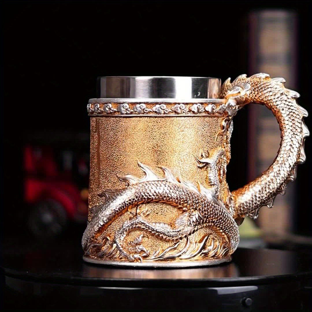 WorldNorse Flaming Dragon Mug