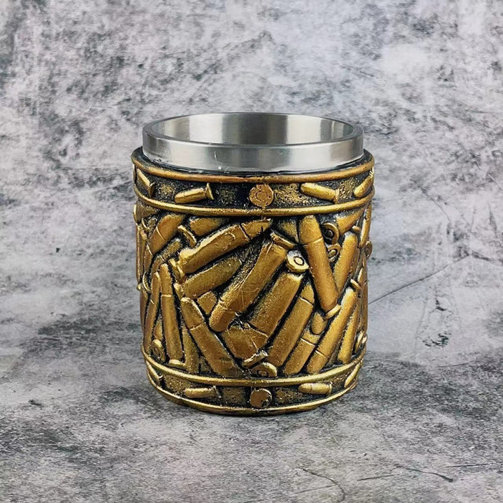 WorldNorse Revolver Bullet Mug