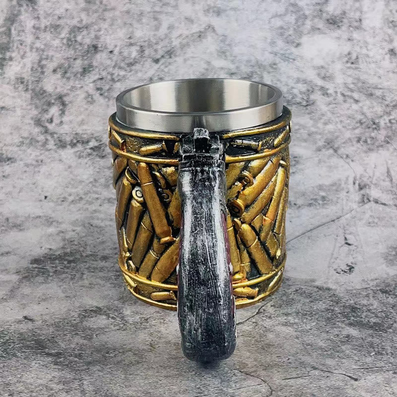 WorldNorse Revolver Bullet Mug