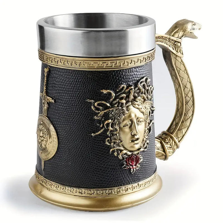 WorldNorse Medusa Serpent Mug