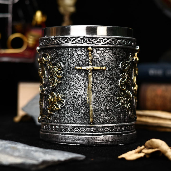 WorldNorse Skull Sword Mug