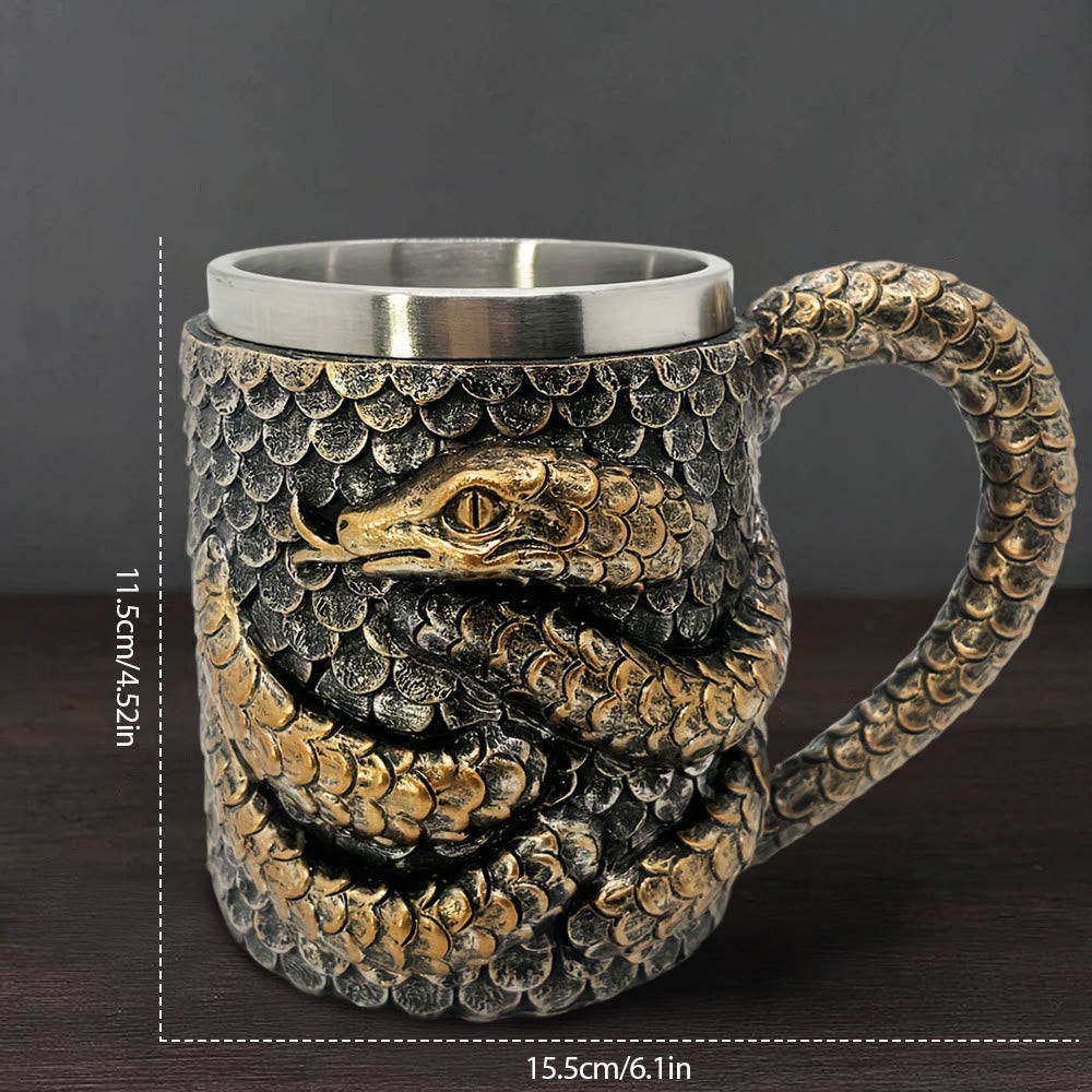 WorldNorse Serpent Scale Mug