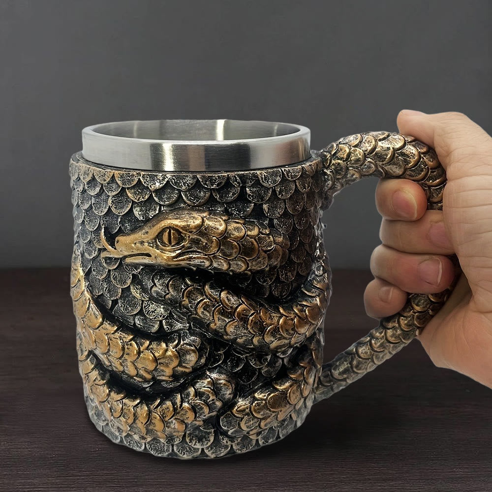 WorldNorse Serpent Scale Mug