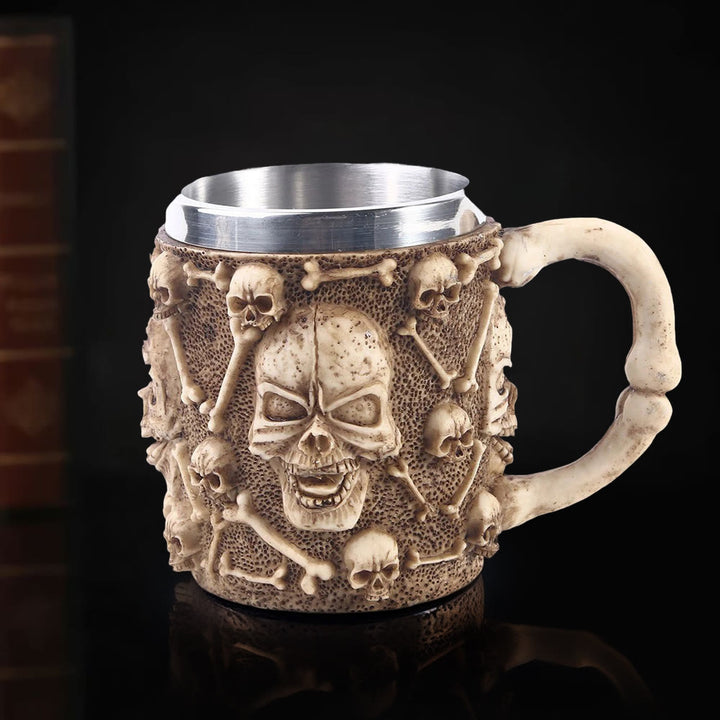 WorldNorse Skeleton Tankard Mug