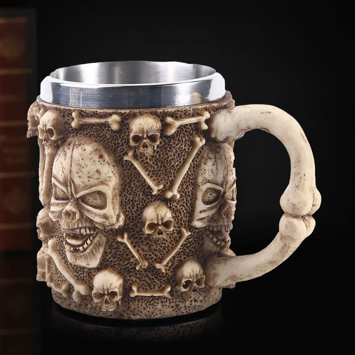 WorldNorse Skeleton Tankard Mug