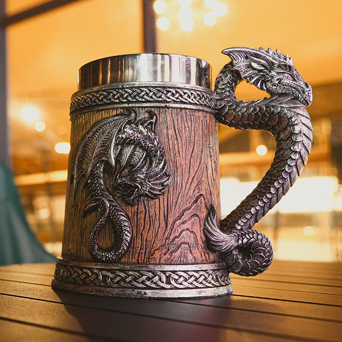 WorldNorse Mythical Dragon Mug