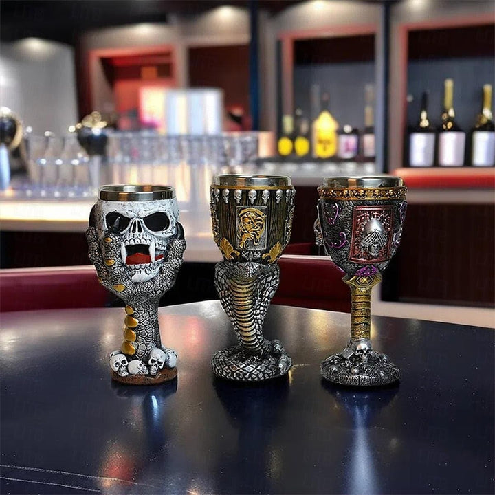 WorldNorse Skull Fantasy Goblet