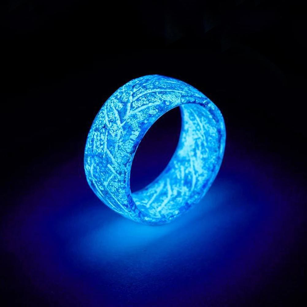 FREE Today: Night Crack Energy Glow Ring - Blue - US 11 - image 9