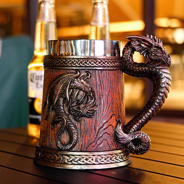 WorldNorse Mythical Dragon Mug