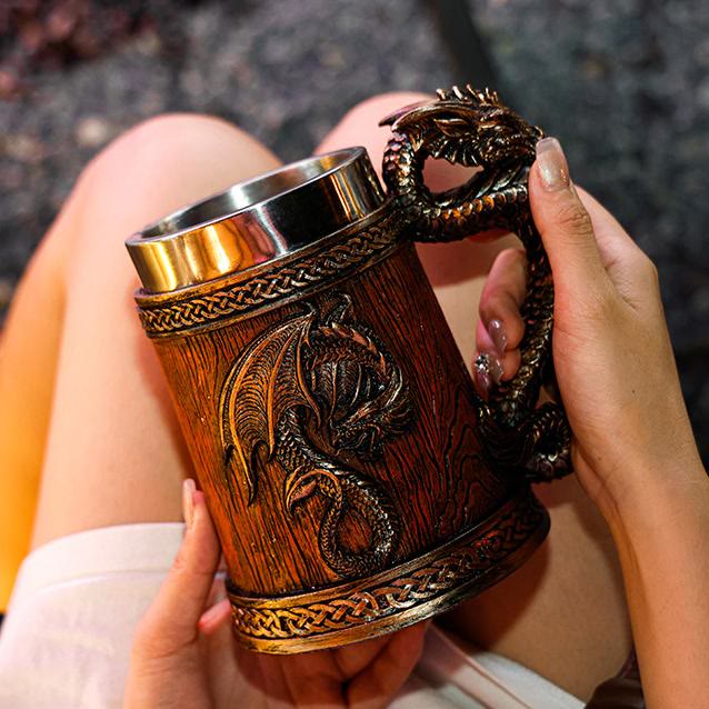 WorldNorse Mythical Dragon Mug