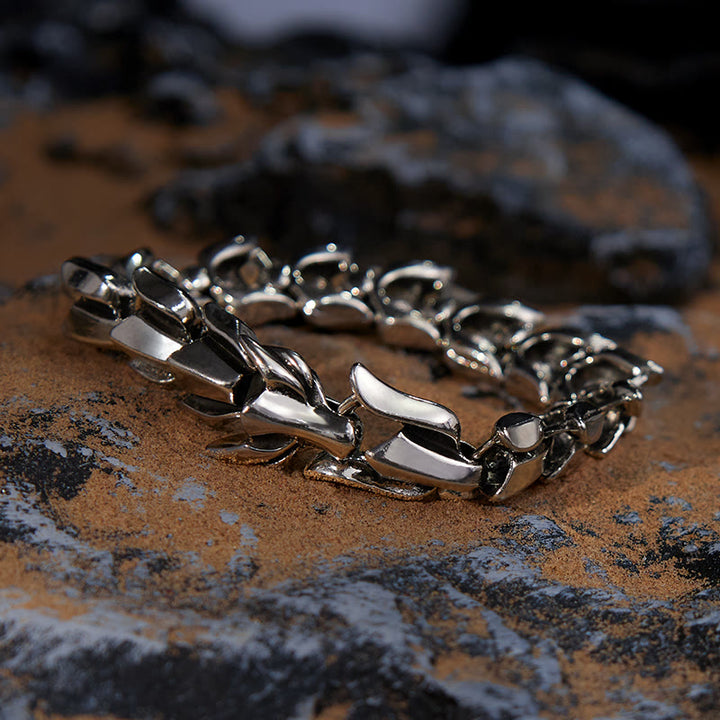 WorldNorse The Midgard Serpent - Stainless Steel Bracelet