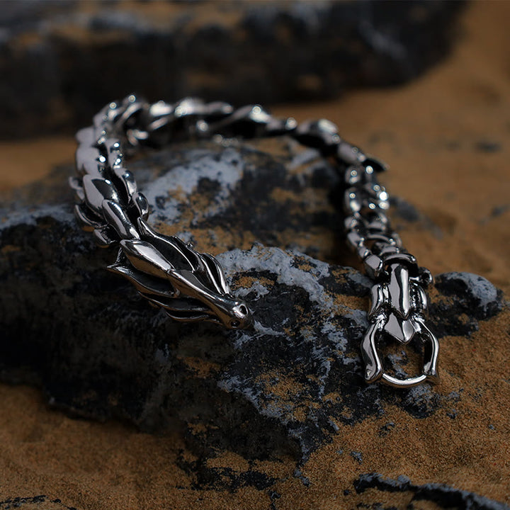 WorldNorse The Midgard Serpent - Stainless Steel Bracelet