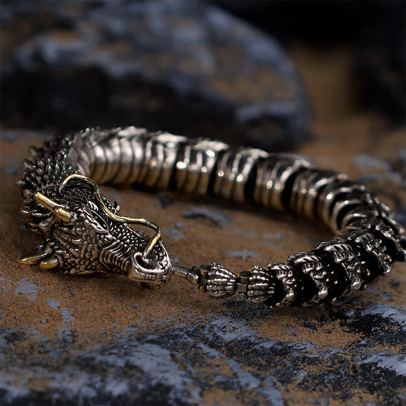 WorldNorse JÖRMUNGANDR - The World Serpent Bracelet | Handcrafted Viking Jewelry