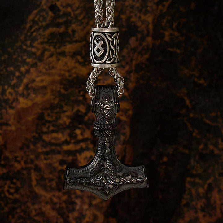 WorldNorse Mjölnir - Thor's Hammer Stainless Steel Necklace