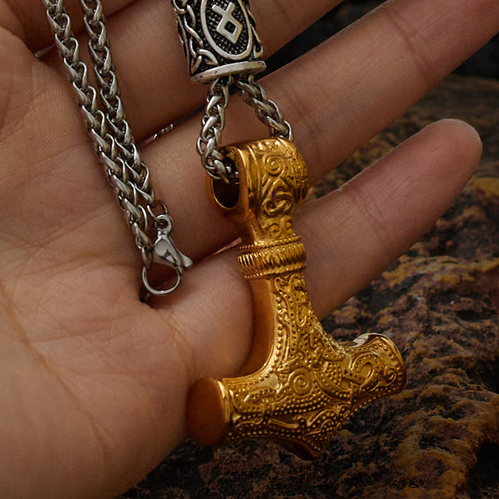 WorldNorse Mjölnir - Thor's Hammer Stainless Steel Necklace - image 13