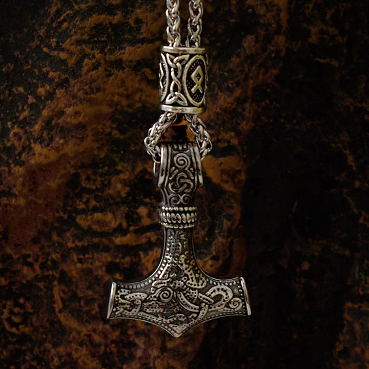 WorldNorse Mjölnir - Thor's Hammer Stainless Steel Necklace