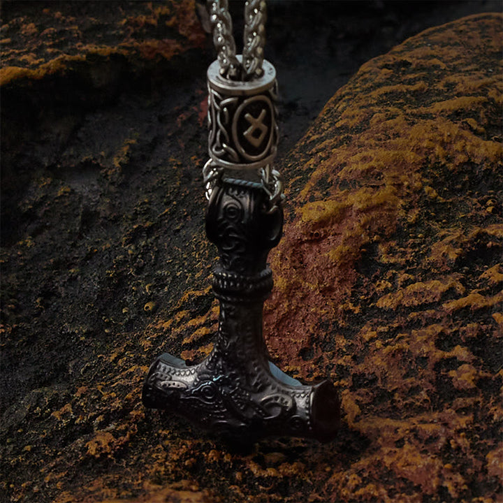 WorldNorse Mjölnir - Thor's Hammer Stainless Steel Necklace