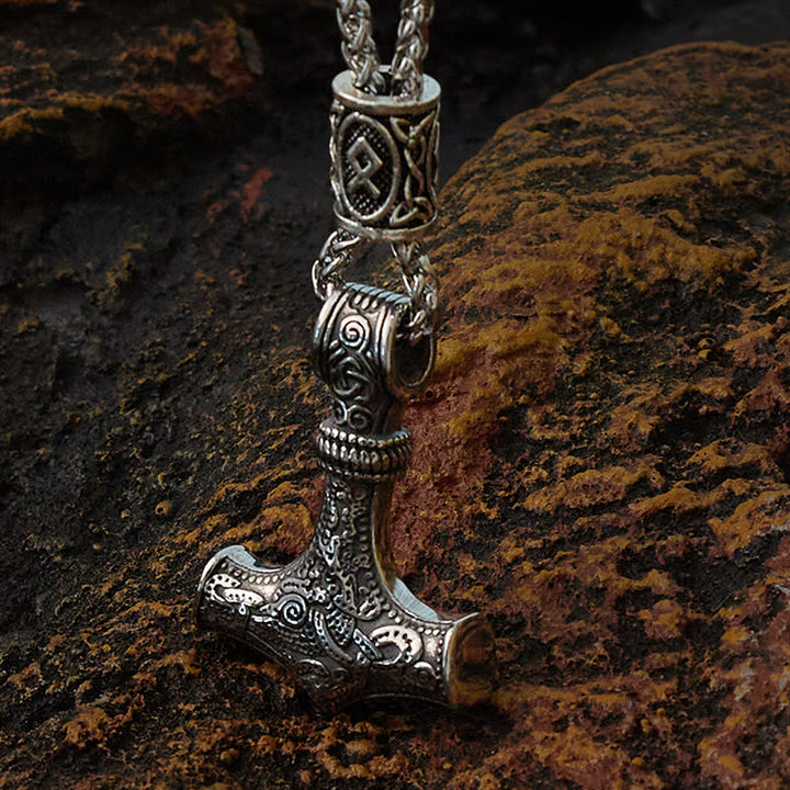 WorldNorse Mjölnir - Thor's Hammer Stainless Steel Necklace