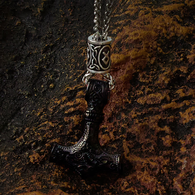 WorldNorse Mjölnir - Thor's Hammer Stainless Steel Necklace