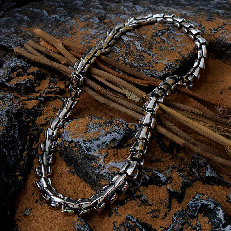 WorldNorse The Midgard Serpent - Stainless Steel Necklace