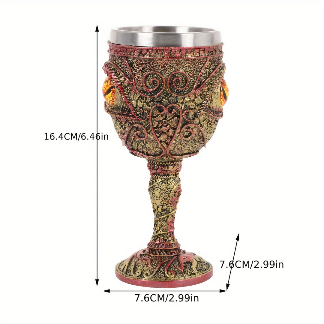 WorldNorse Dragon Eye Decorative Goblet