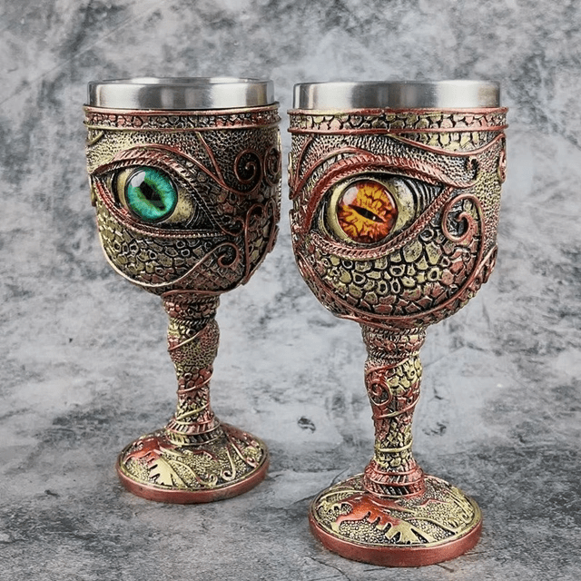 WorldNorse Dragon Eye Decorative Goblet