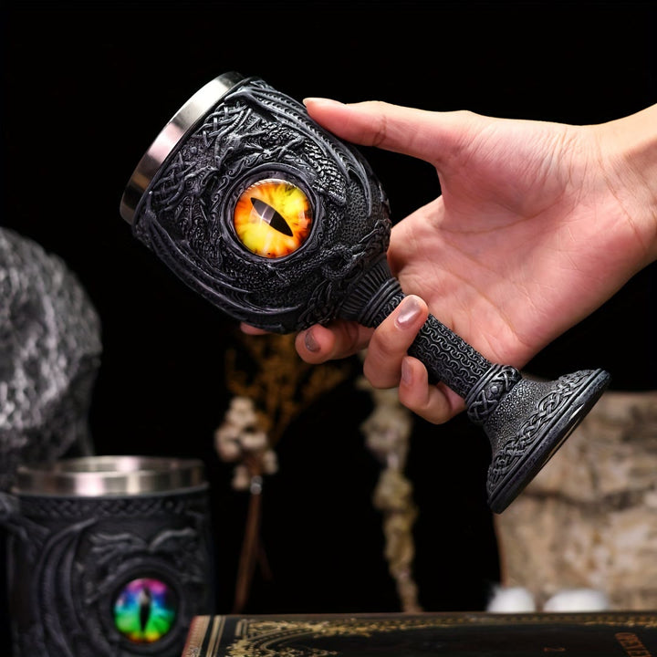 WorldNorse Celtic Dragon's Eye Goblet