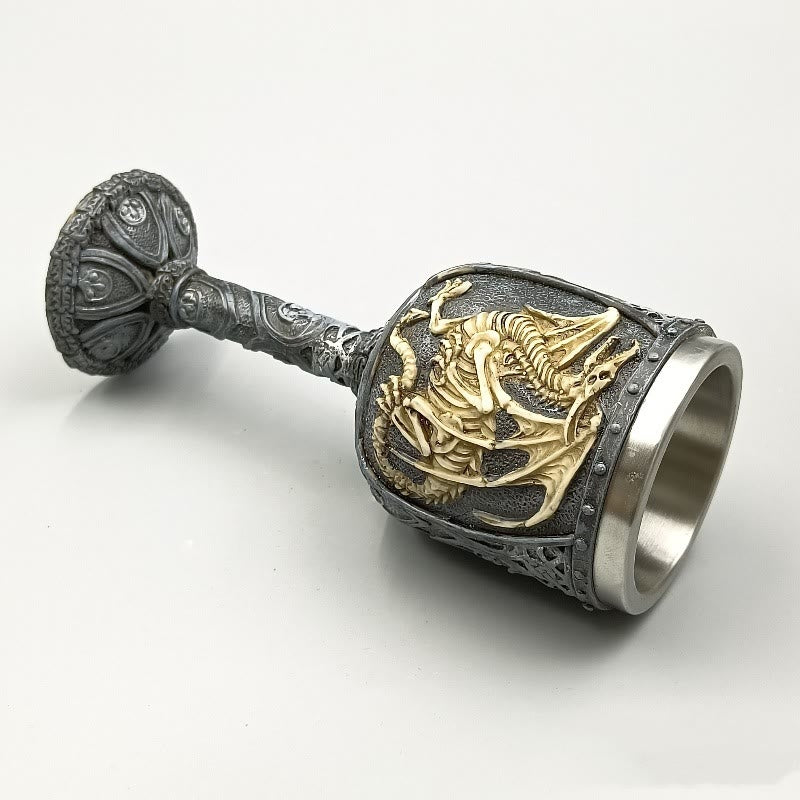 WorldNorse Bone Flying Dragon Goblet